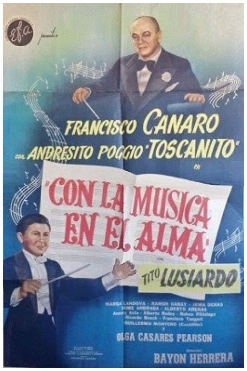 Con la música en el alma (1951) poster
