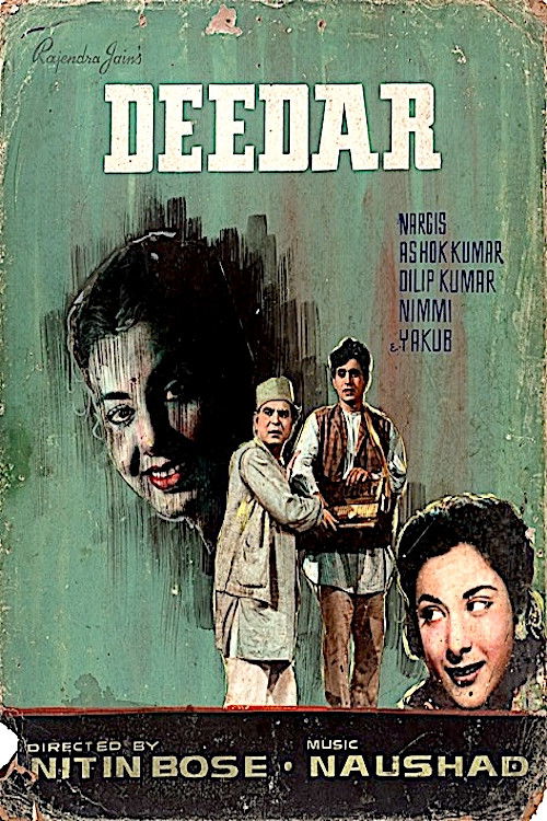 Deedar (1951) poster