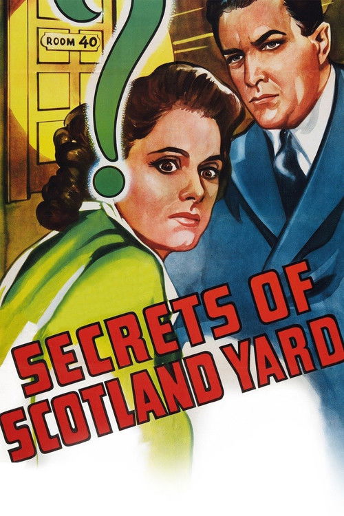 Secrets of Scotland Yard (1944) poster