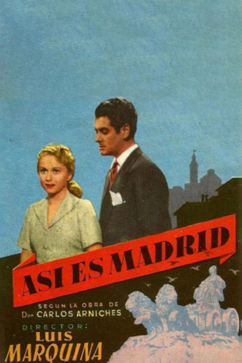 This is Madrid (1953) poster