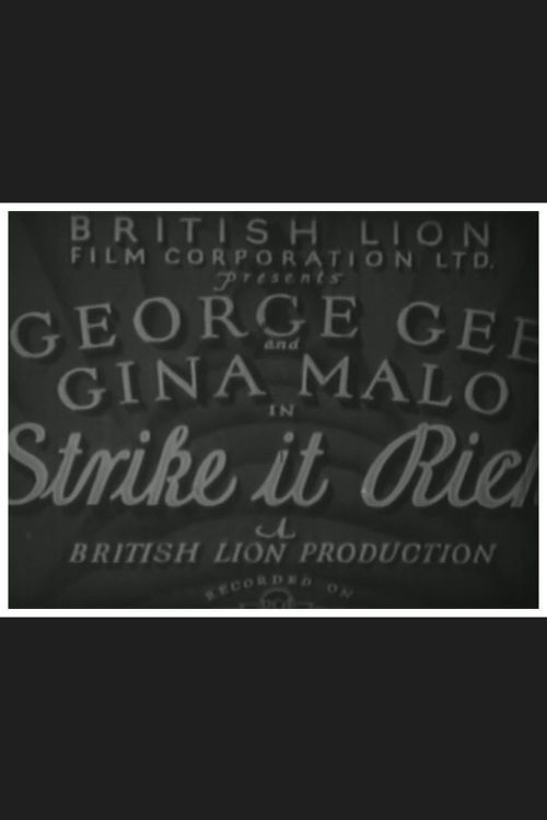 Strike It Rich (1933) poster
