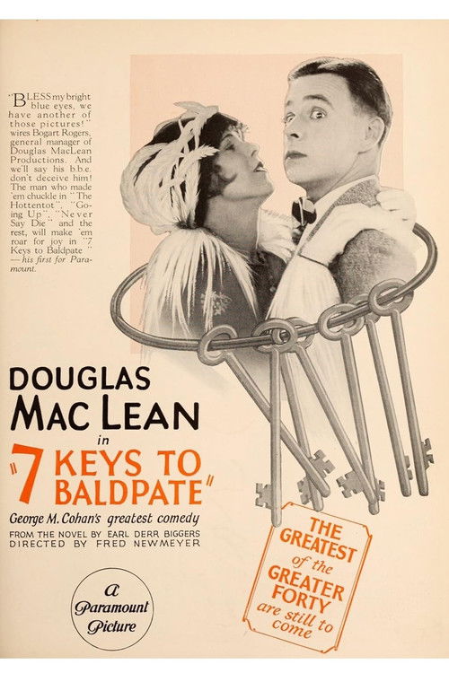 Seven Keys to Baldpate (1925) poster