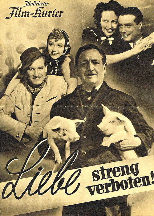 Liebe streng verboten (1939) poster