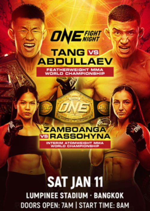 ONE Fight Night 27: Tang vs. Abdullaev (2025) poster