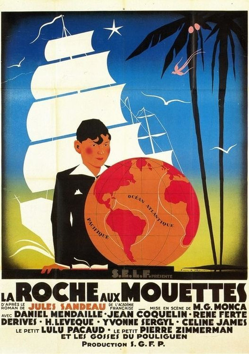 La roche aux mouettes (1933) poster
