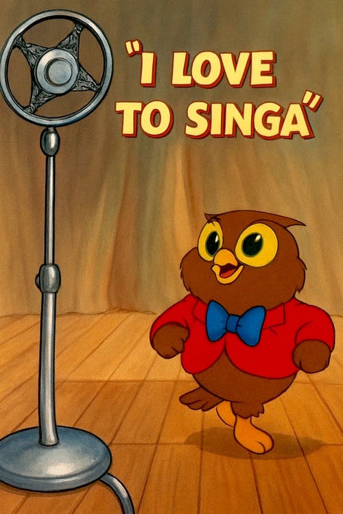 I Love to Singa (1936) poster