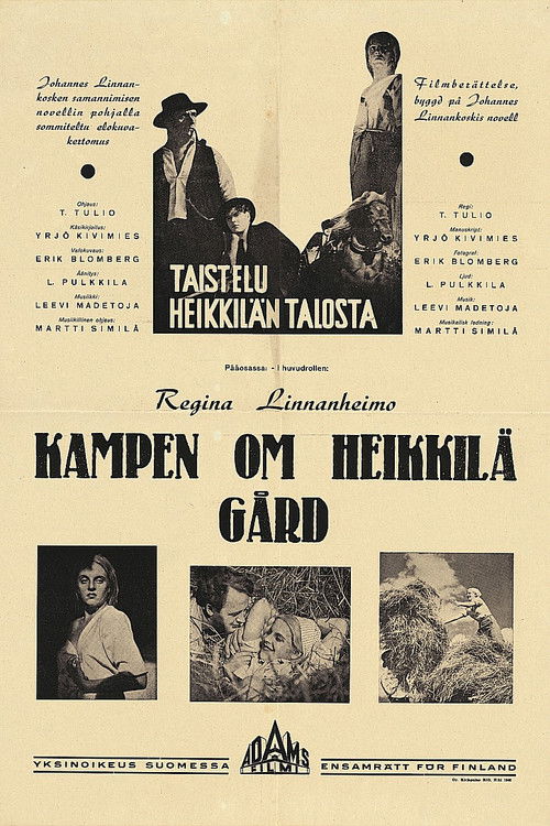 Taistelu Heikkilän talosta (1936) poster
