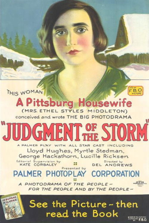 Judgment of the Storm (1924) poster