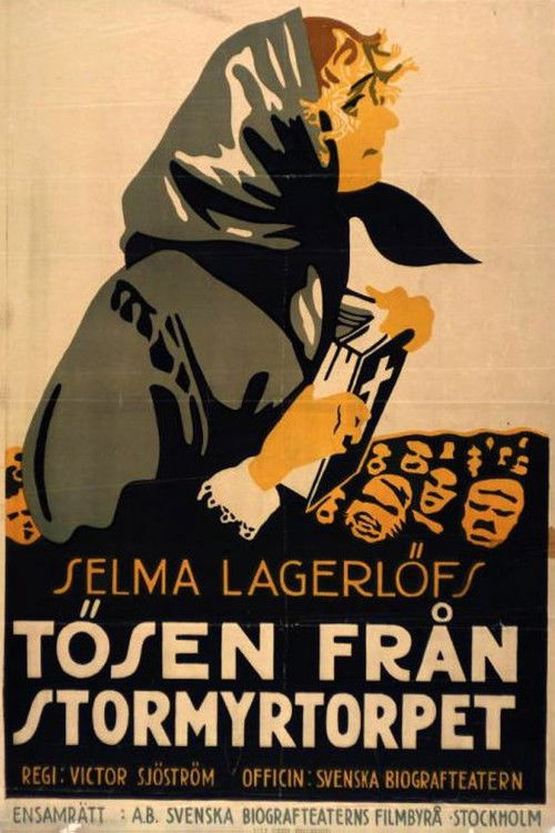 Tösen från Stormyrtorpet (1917) poster