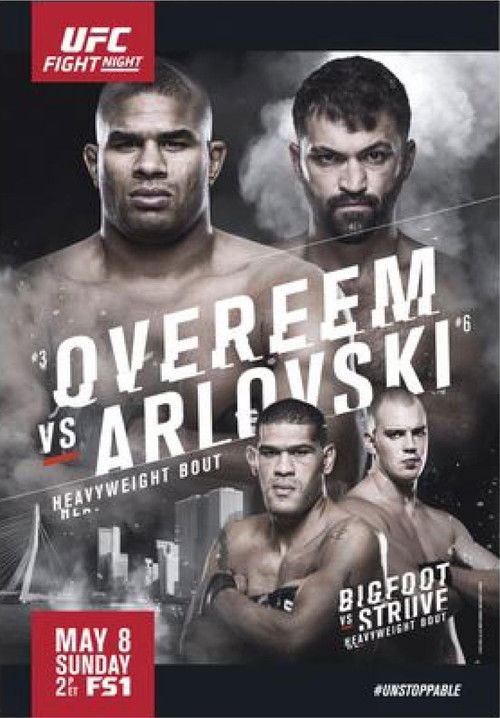 UFC Fight Night 87: Overeem vs. Arlovski (2016) poster