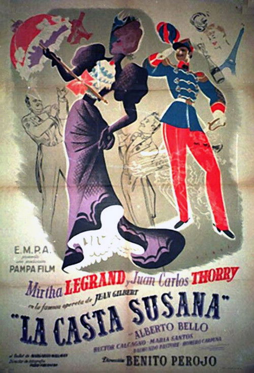 La casta Susana (1944) poster