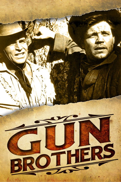 Gun Brothers (1956) poster