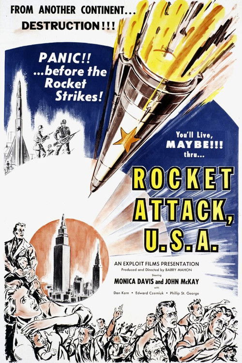 Rocket Attack U.S.A. (1960) poster