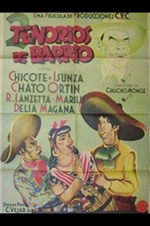 Dos tenorios de barrio (1949) poster