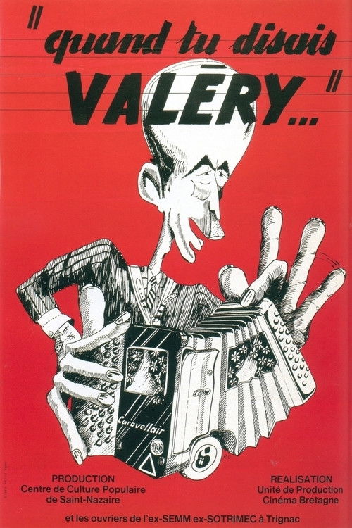 Quand tu disais, Valéry (1976) poster
