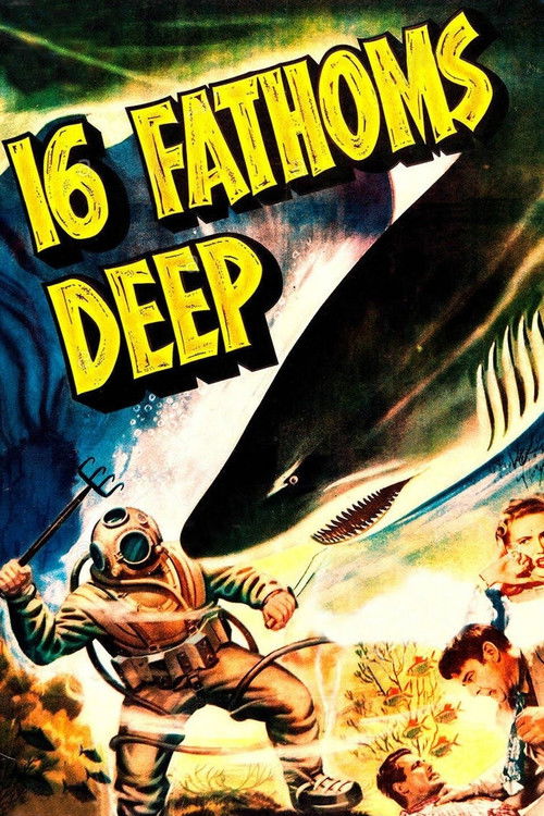 Sixteen Fathoms Deep (1934) poster