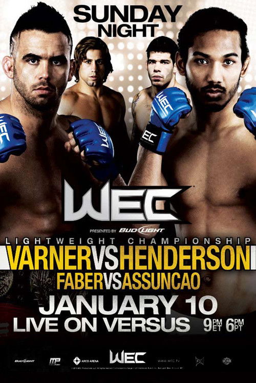 WEC 46: Varner vs. Henderson (2010) poster