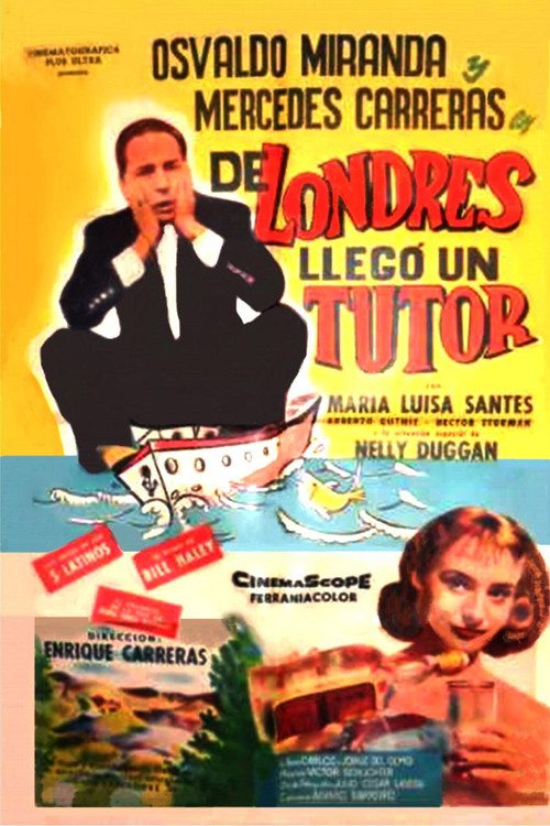 De Londres llegó un tutor (1958) poster