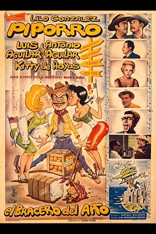 El bracero del año (1964) poster