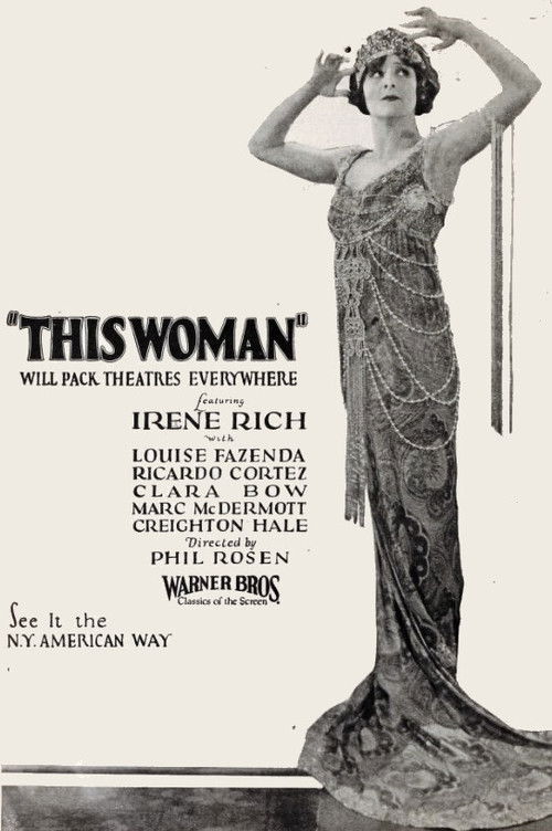 This Woman (1924) poster