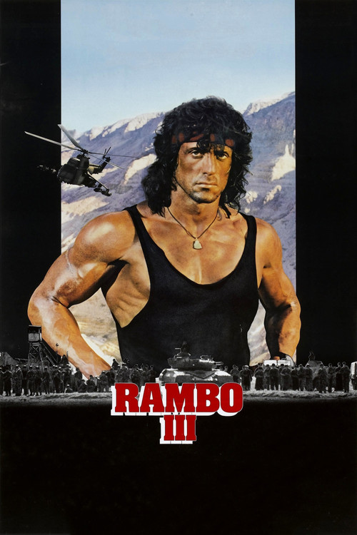 Rambo 3 (1988) poster