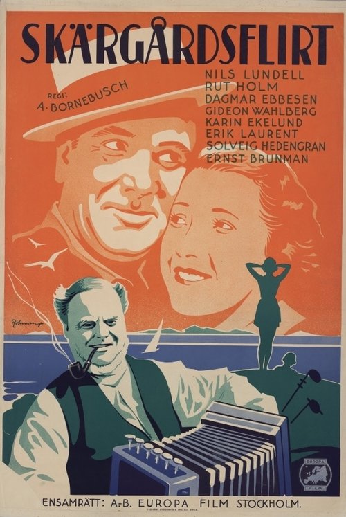 Skärgårdsflirt (1935) poster
