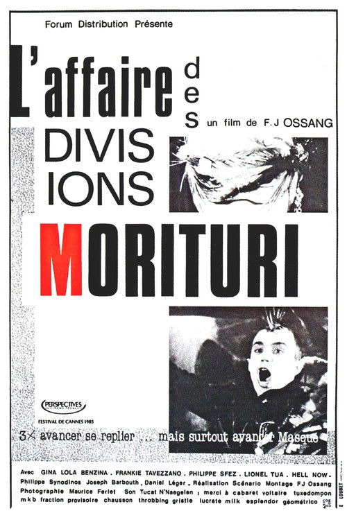 The Case of the Morituri Divisions (1985) poster