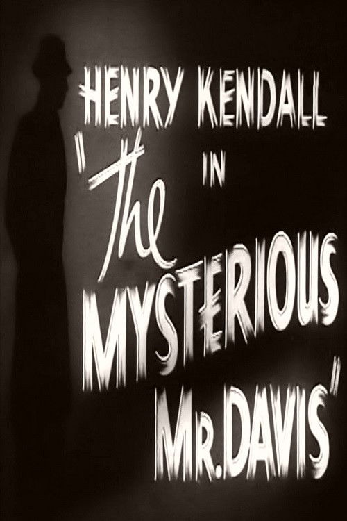 The Mysterious Mr. Davis (1939) poster