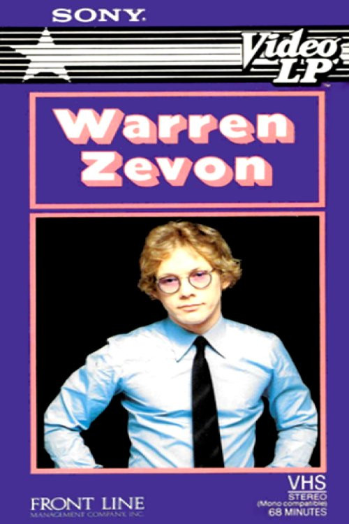 Warren Zevon: Live on MTV (1982) poster