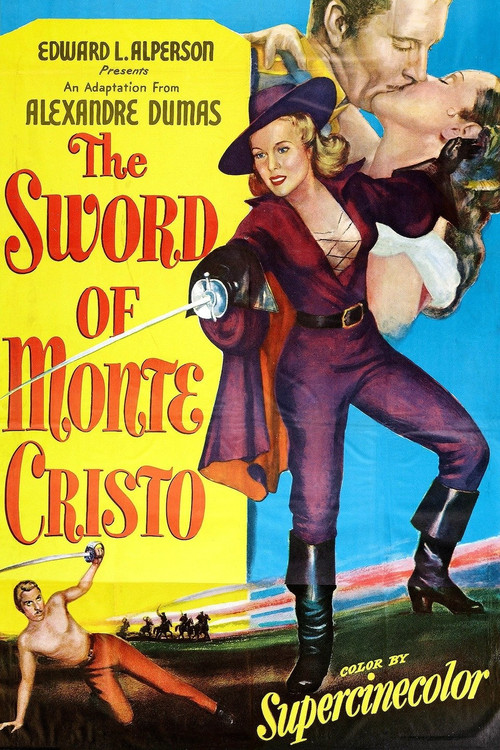 The Sword of Monte Cristo (1951) poster