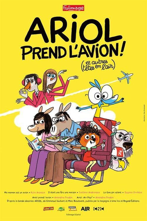Ariol prend l'avion (2019) poster