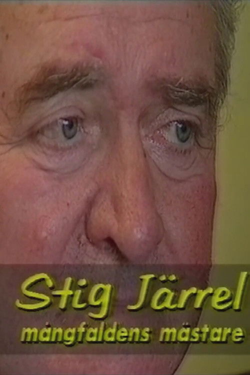 Stig Järrel 80 år (1990) poster