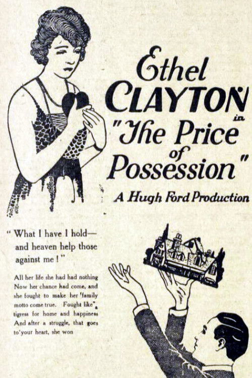 The Price of Possession (1921) poster