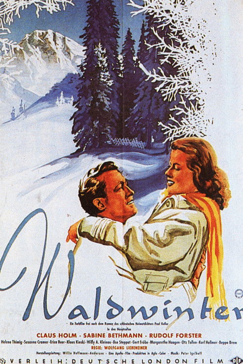 Waldwinter (1956) poster