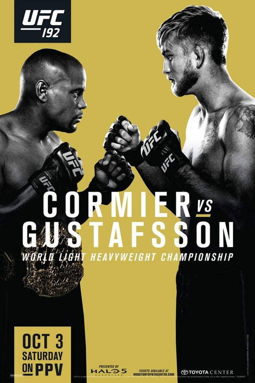 UFC 192: Cormier vs. Gustafsson (2015) poster