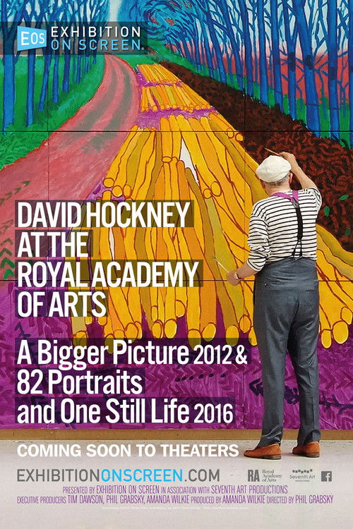 David Hockney at the Royal Academy of Arts (2017) poster