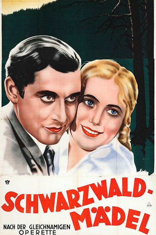Schwarzwaldmädel (1933) poster