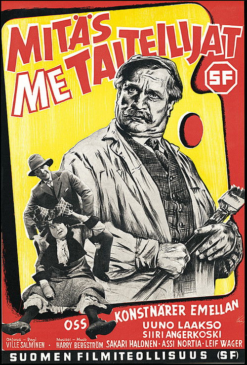 Mitäs me taiteilijat (1952) poster