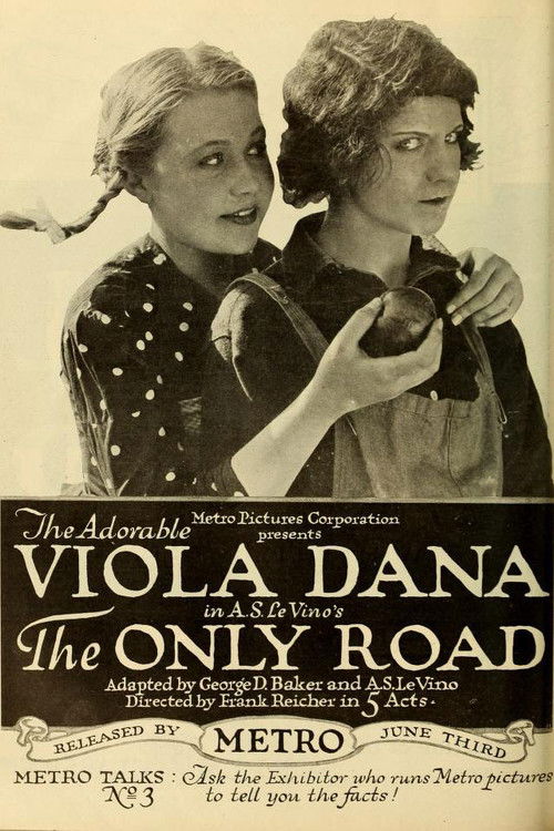 The Only Road (1918) poster