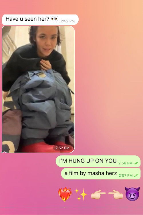 I'm hung up on you (2024) poster