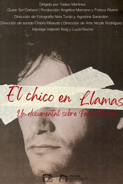 El chico en llamas (2024) poster