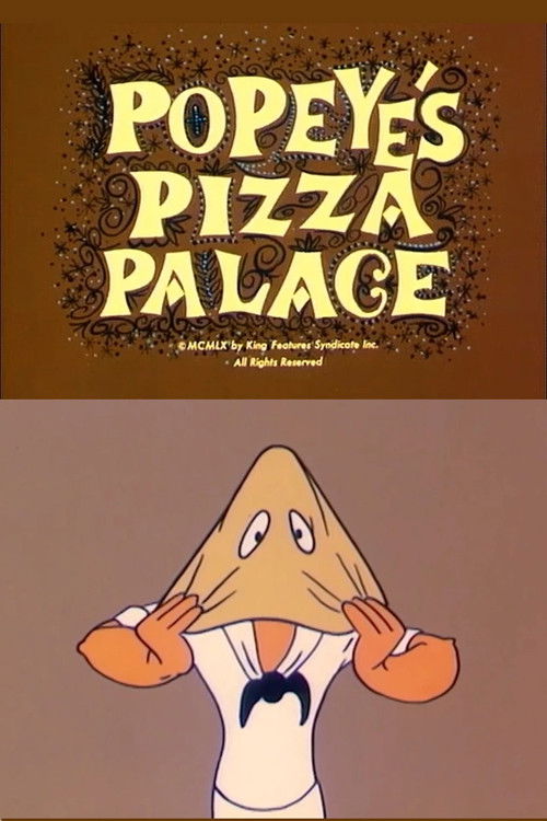 Popeye's Pizza Palace (1960) poster
