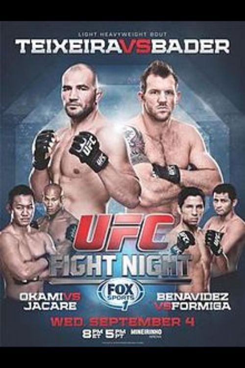 UFC Fight Night 28: Teixeira vs. Bader (2013) poster
