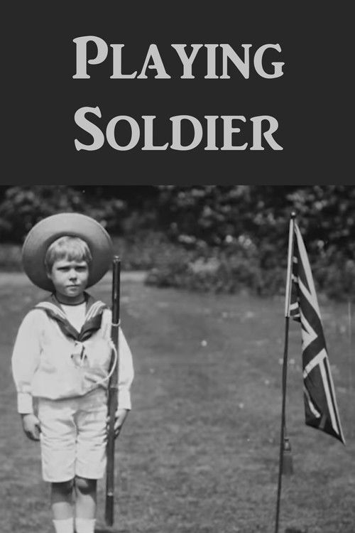 Playing Soldier (1900) poster