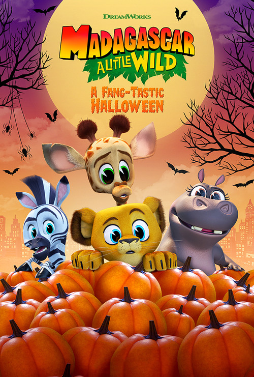 Madagascar: A Little Wild - A Fang-Tastic Halloween (2020) poster