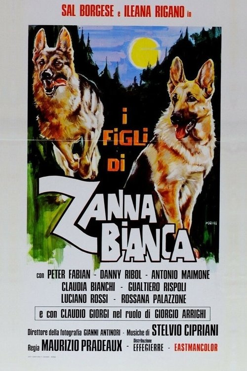 The Sons of White Fang (1974) poster
