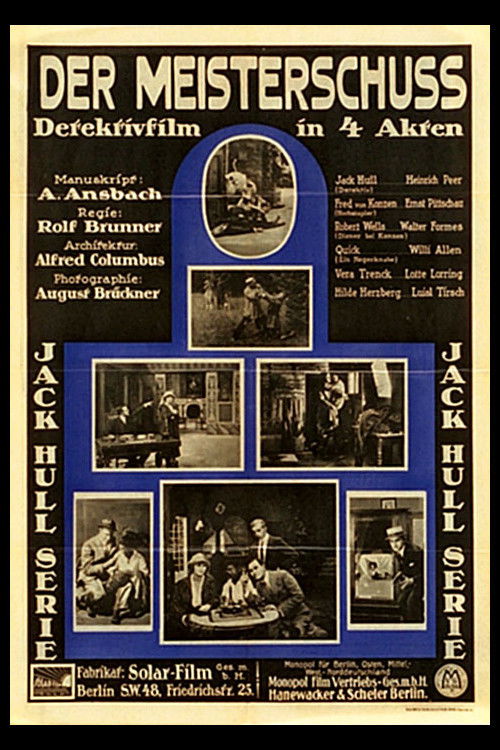 Der Meisterschuß (1920) poster