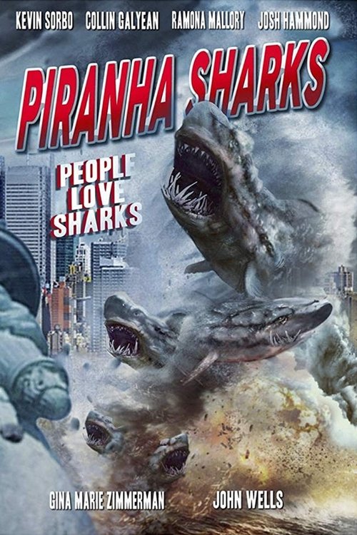 Piranha Sharks (2014) poster