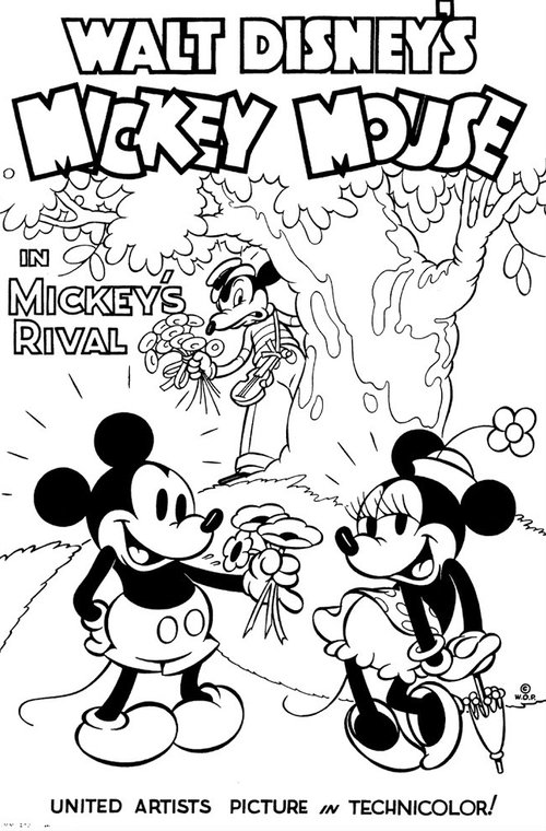 Mickey'nin Rakibi (1936) poster
