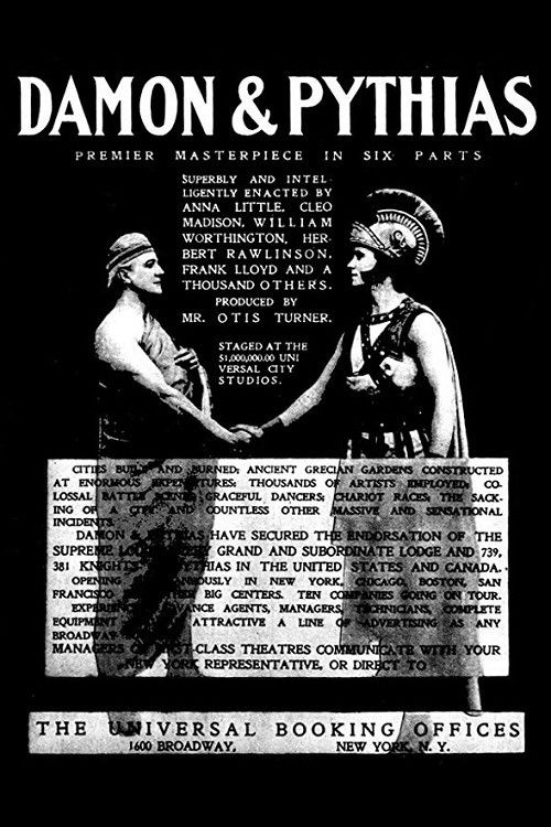 Damon and Pythias (1914) poster